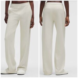 Lululemon Softstreme Pintuck Mid-Rise Pant *Regular Bone Size Large